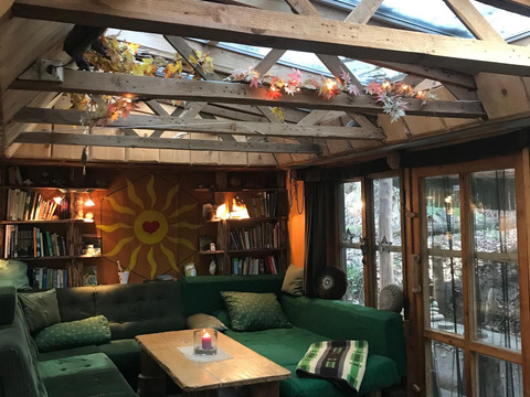 Ferienwohnung „Eulentreff“ Wohnzimmer