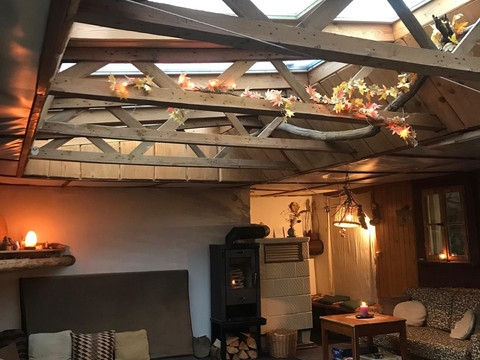 Ferienwohnung „Eulentreff“ Wohnzimmer