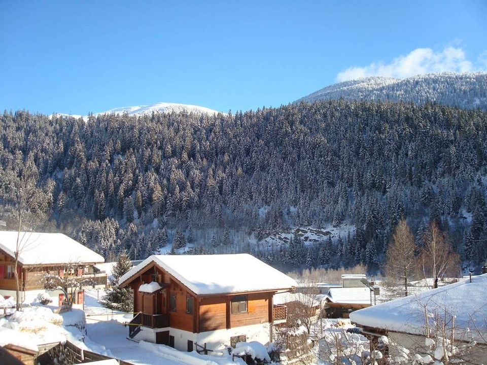 Sicht gegen Osten Winter