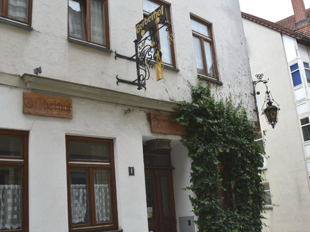 Eingang Gasthof Gerberhof