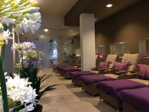 Blütenbad Ruhebereich