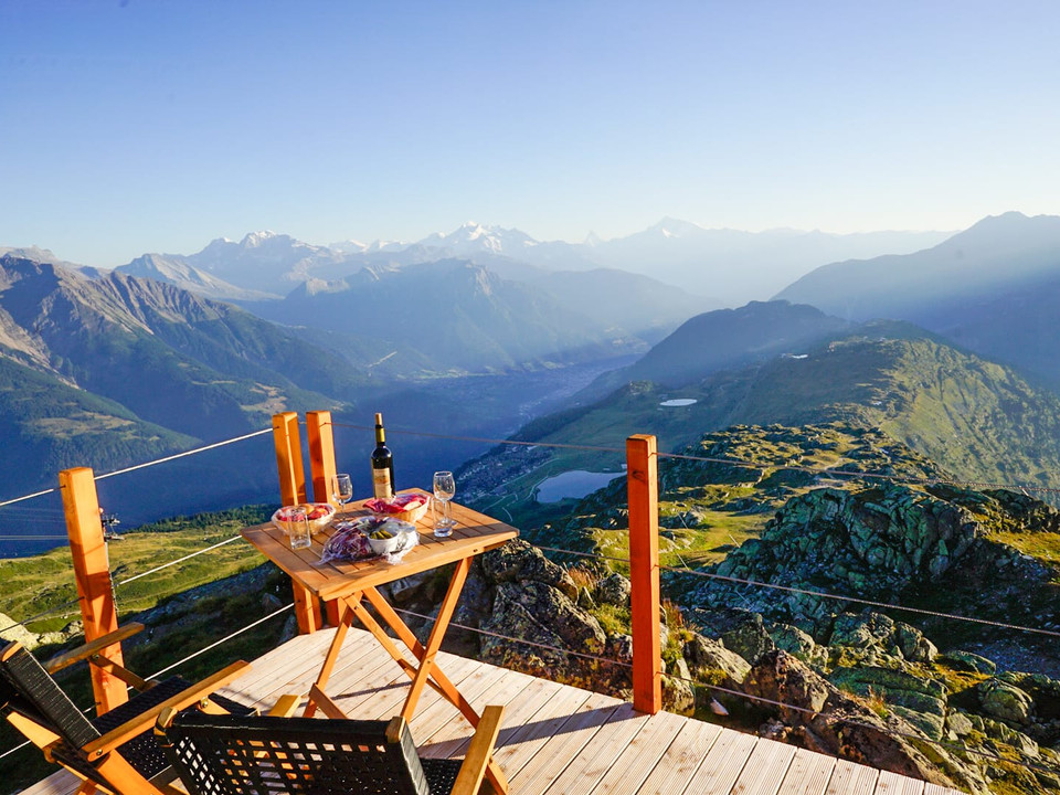 Cube Bettmerhorn Ausblick