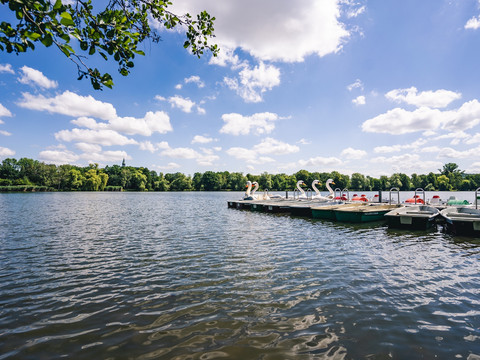 Schwanenteich Zwickau - Bootsverleih
