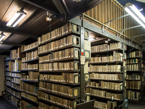 Ratsschulbibliothek Zwickau - Bücherregal