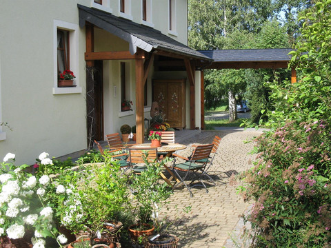 Eingangsbereich mit Sitzecke