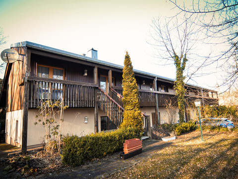 Außenansicht Balkone