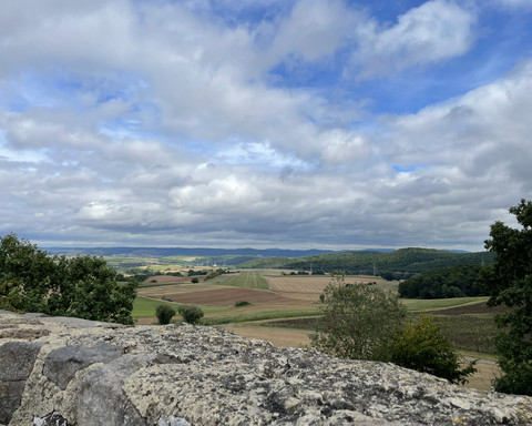 Ausblick von der Braunauer Warte