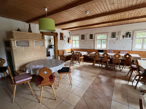 Aufenthaltbereich im Erdgeschoss.