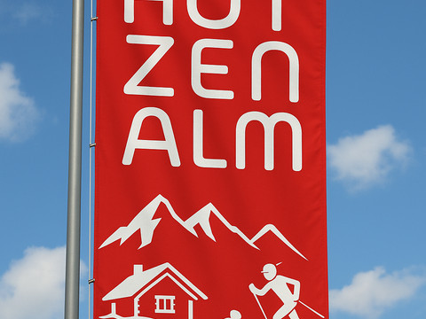 hutzenAlm Fahne