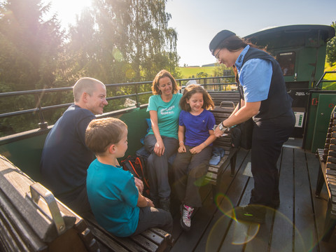 unterwegs mit der Fichtelbergbahn