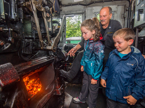 am Herz der Dampflokomotive