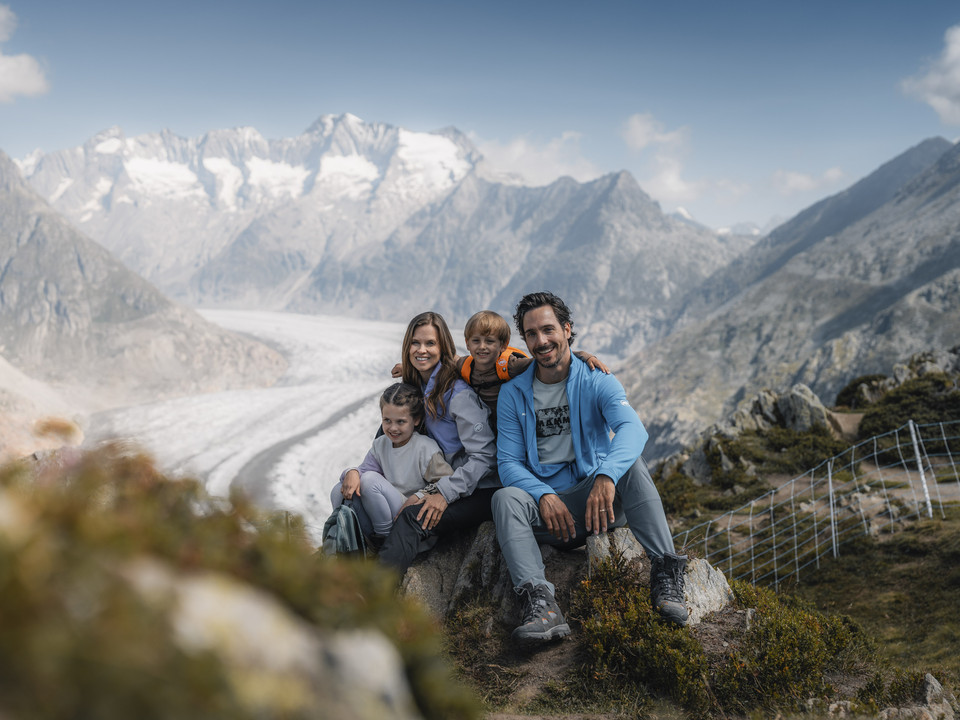 Sommer Gletschi-Tour in der Aletsch Arena Sommer Gletschi-Tour in der Aletsch Arena