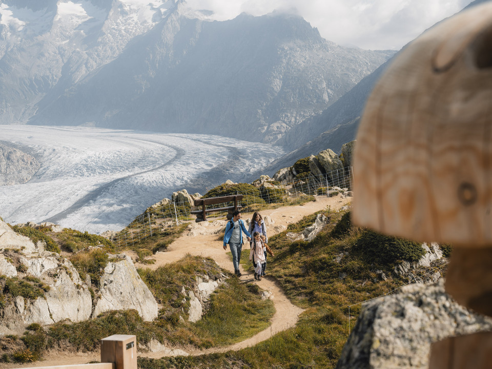 Sommer Gletschi-Tour in der Aletsch Arena Sommer Gletschi-Tour in der Aletsch Arena