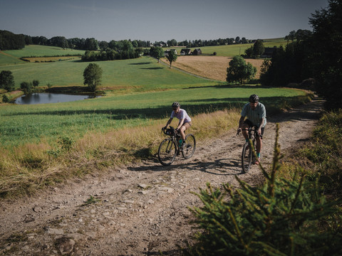 Gravelbiken im Erzgebirge