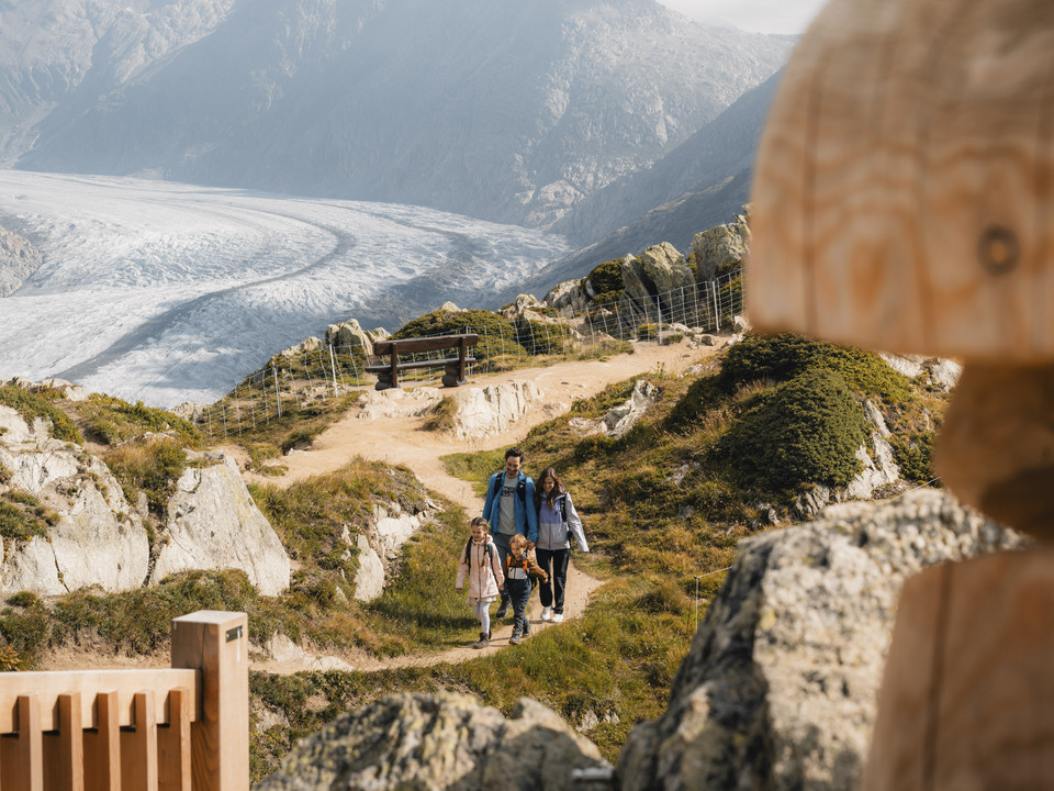Sommer Gletschi-Tour in der Aletsch Arena Sommer Gletschi-Tour in der Aletsch Arena