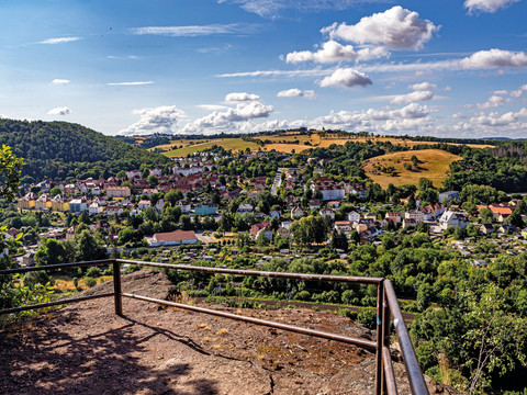 Blick vom Backofenfelsen