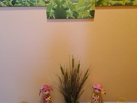 Dekoration in unserem Haus