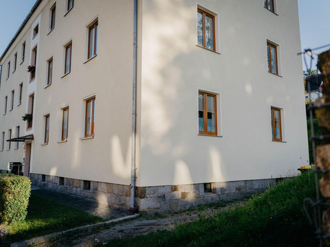 In diesem Haus befinden sich die Ferienwohnungen