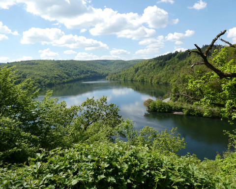 Ausblick auf den Edersee
