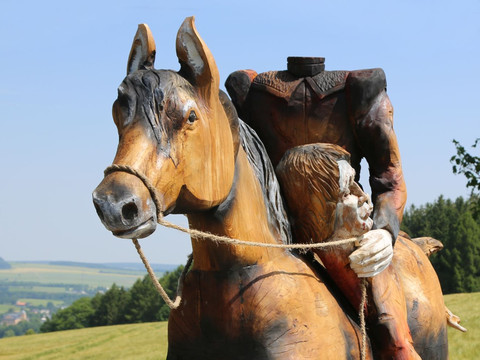 Reiter ohne Kopf in Zwönitz