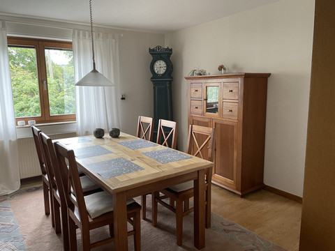 Barrierefreies Ferienhaus Hundhauser Berg Esszimmer