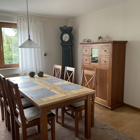 Barrierefreies Ferienhaus Hundhauser Berg Esszimmer