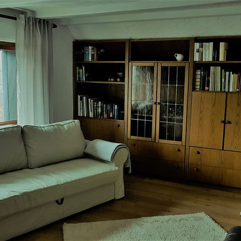 Barrierefreies Ferienhaus Hundhauser Berg Wohnzimmer