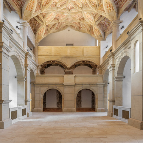 Palace Chapel Residential Palace Schlosskapelle mit Schlingrippengewölbe im ResidenzschlossPalace chapel with ribbed vault in the residential palace