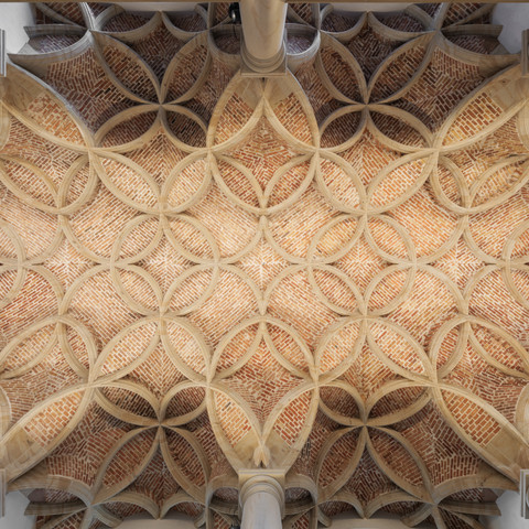 Ribbed vault in the Dresden Residential Palace Schlingrippengewölbe im Residenzschloss DresdenRibbed vault in the Dresden Residential Palace
