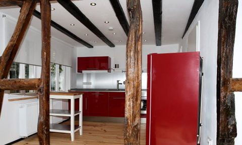 Innenansicht Ferienhaus "Einfach schön am Wasserfall"