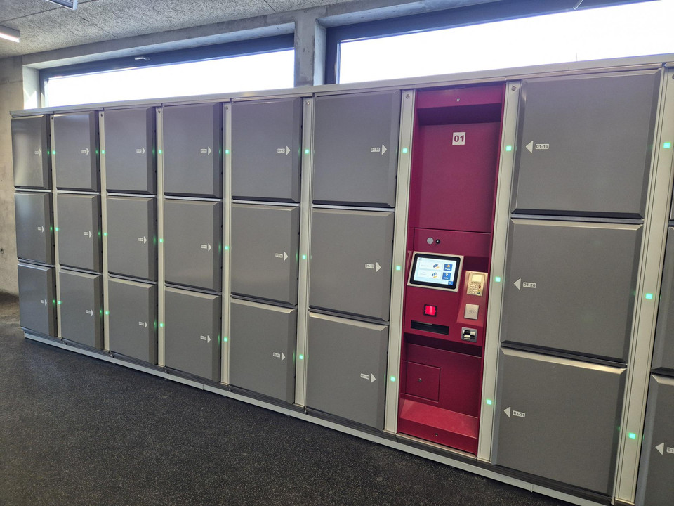 Luggage lockers Bettmeralp mountain station