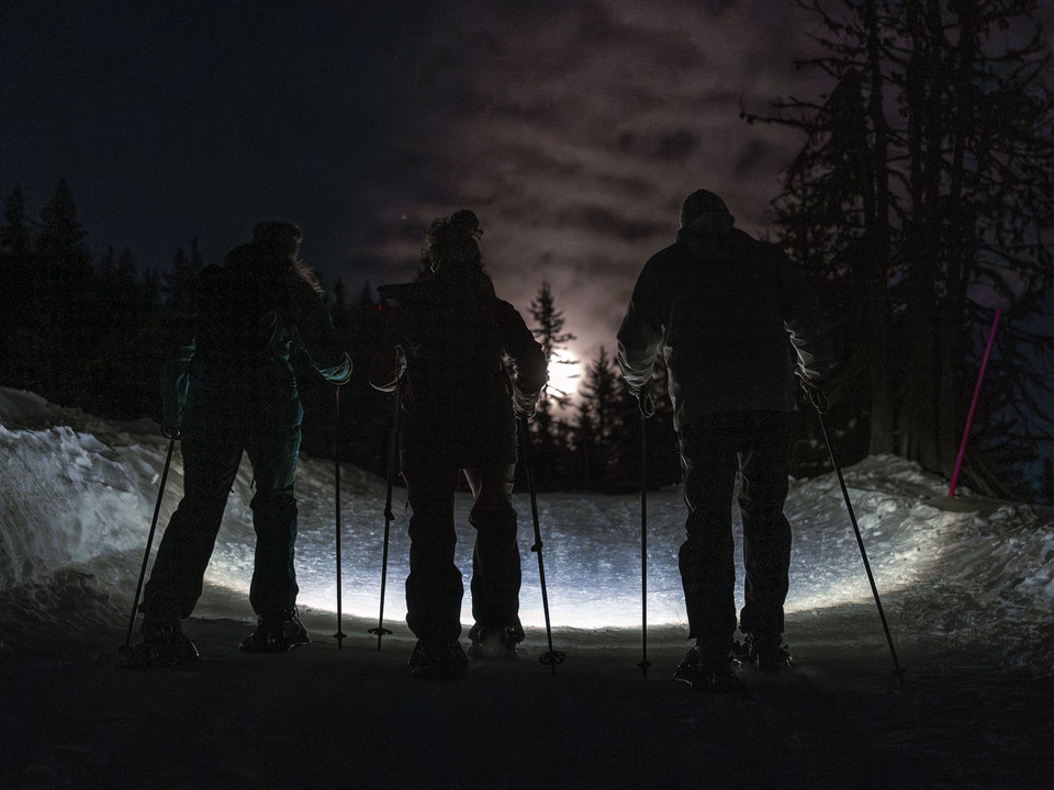 Schneeschuhtour Vollmondfondue Bettmeralp Schneeschuhtour Vollmondfondue Bettmeralp