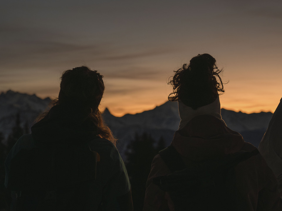 Schneeschuhtour Vollmondfondue Bettmeralp Schneeschuhtour Vollmondfondue Bettmeralp