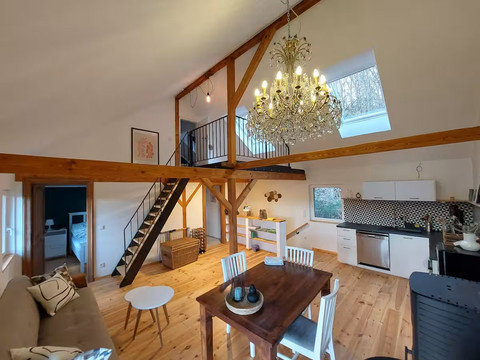 Scheune an der Pulvermuehle Wohnzimmer
