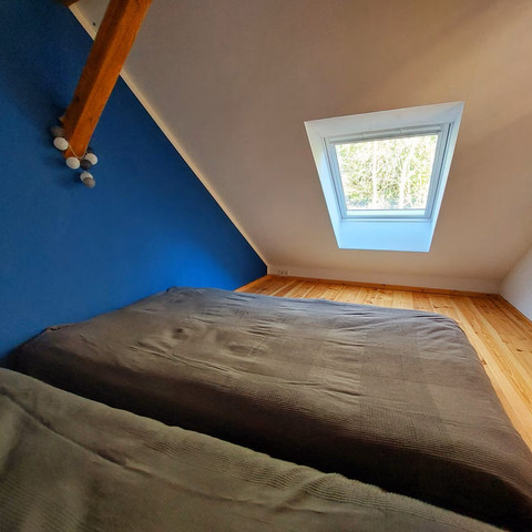 Scheune an der Pulvermuehle Schlafzimmer