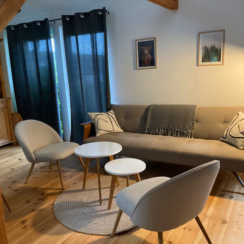 Scheune an der Pulvermuehle Sitzecke