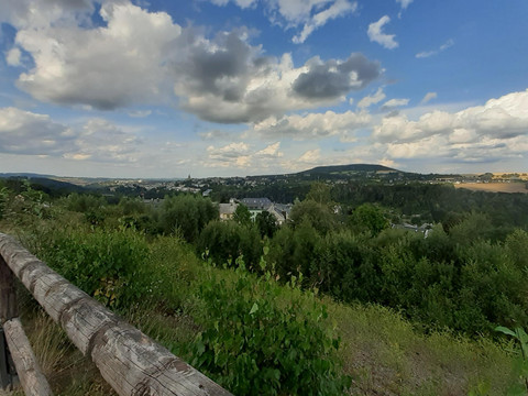 Blick von der Halde in Buchholz
