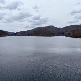 Blick über die Odertalsperre zum Stöberhai