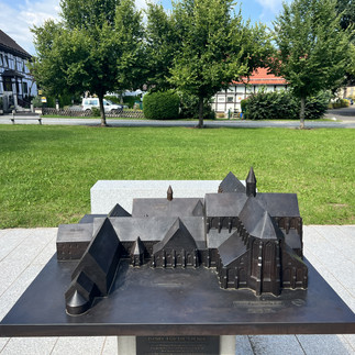 Bronzemodell Kloster Walkenried