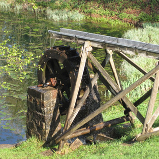 Wasserrad im Kurpark