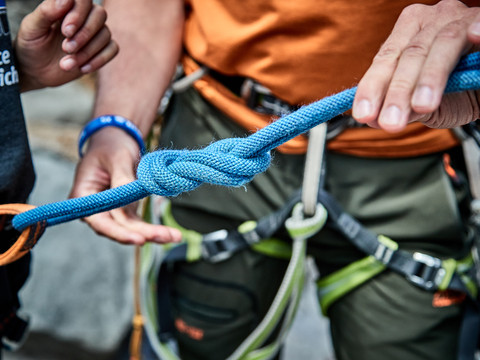 Kletterkurs am Papststein