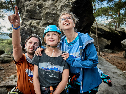 Kletterkurs am Papststein