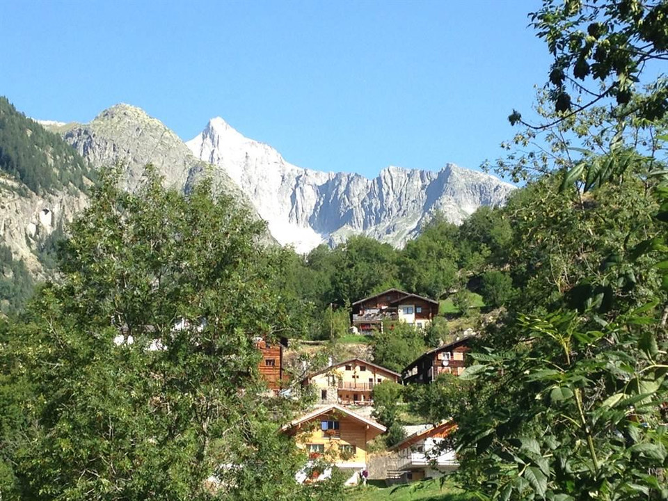 Im Norden Blick aufs Wannenhorn