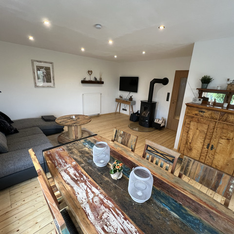 Wohnzimmer Alpaka Cottage