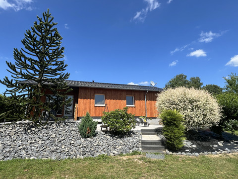 Außenansicht Alpaka Cottage