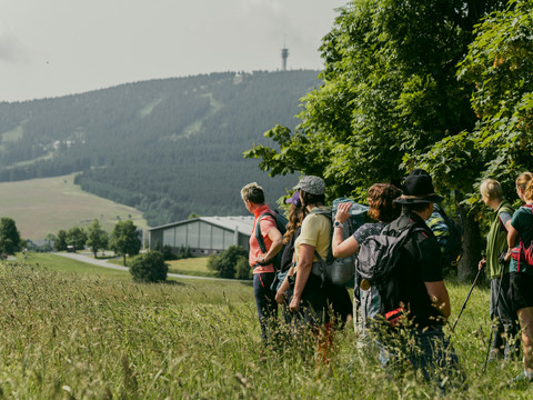 Blick auf den Keilberg
