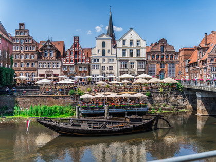 Lüneburg Stadtansicht Fachwerk