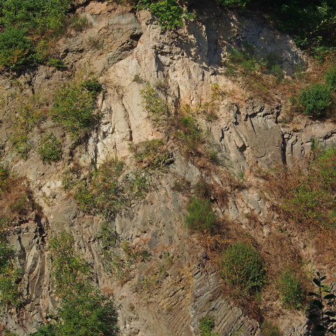 Steinbruchwand-Weilberg