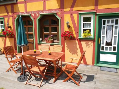 Fachwerkhaus Terrasse