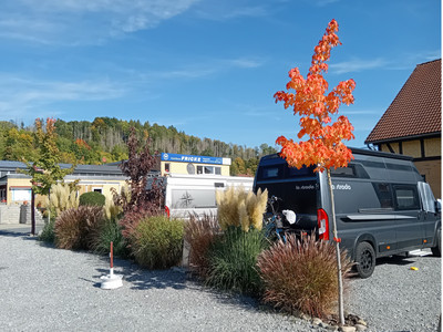 Wohnmobilstellplatz am Südharz